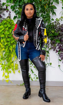 Thigh High Flat Stretch Boots