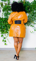Caramel Latte Mini Dress FINAL SALE - Cutely Covered