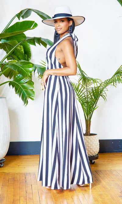 Weekend Vibes Stripes Dress - Cutely Covered