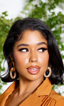 Brown Earrings - Cutely Covered