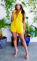 At Ease Romper - Chartreuse - Cutely Covered