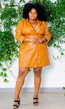 Caramel Latte Mini Dress FINAL SALE - Cutely Covered