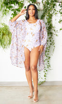 Tiger Swim Set | Mauve - Cutely Covered