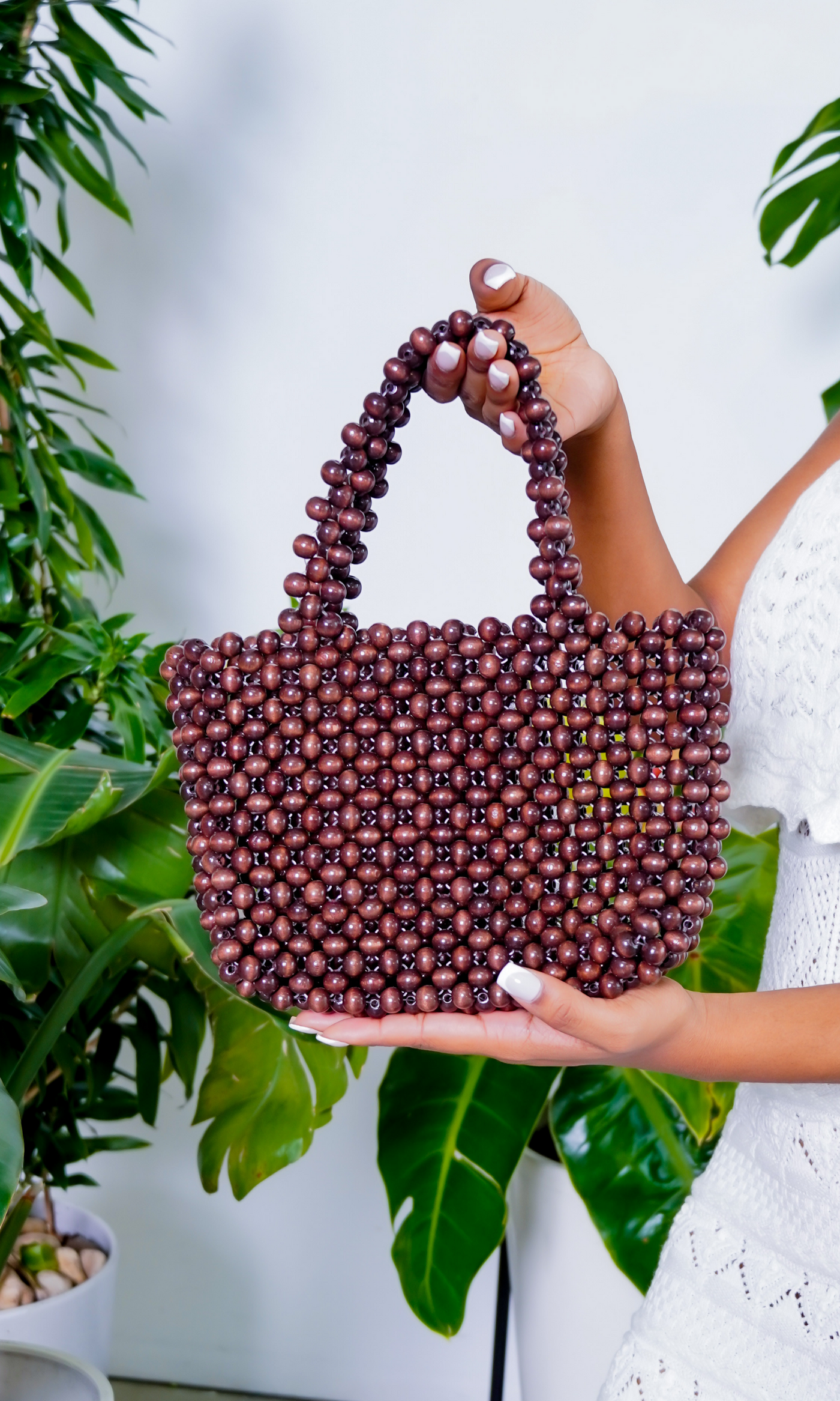 Trend Beaded Tote Bag - Cutely Covered