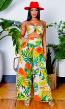 Tropical Flower Two Piece Set | Resort Swim - Cutely Covered