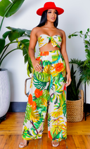 Tropical Flower Two Piece Set | Resort Swim - Cutely Covered