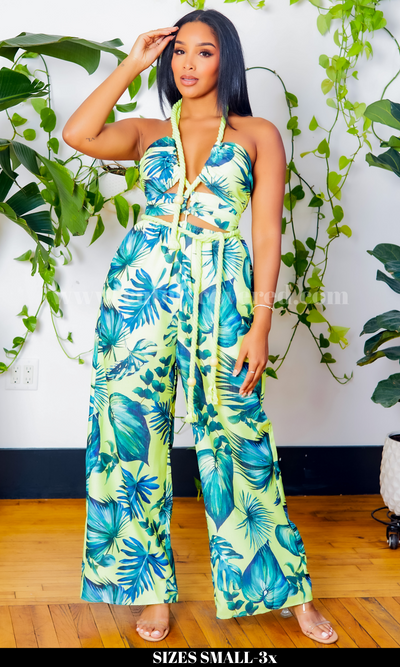 Vibrant | Rope Trim Jumpsuit - Cutely Covered