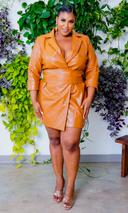 Caramel Latte Mini Dress FINAL SALE - Cutely Covered
