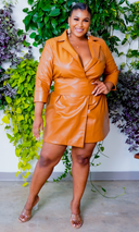 Caramel Latte Mini Dress FINAL SALE - Cutely Covered
