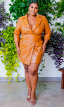 Caramel Latte Mini Dress FINAL SALE - Cutely Covered