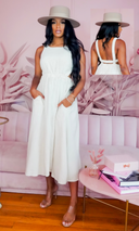 Summertime Fine Dress- Oatmeal - Cutely Covered