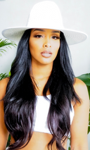 Trendsetter 2 | Straw Fedora - White - Cutely Covered